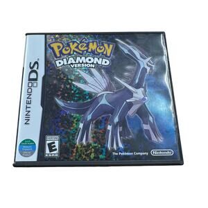 Pokemon Diamond Version U.A.E.  Saudi Arabia Cartridge, Case, and Inserts Tested